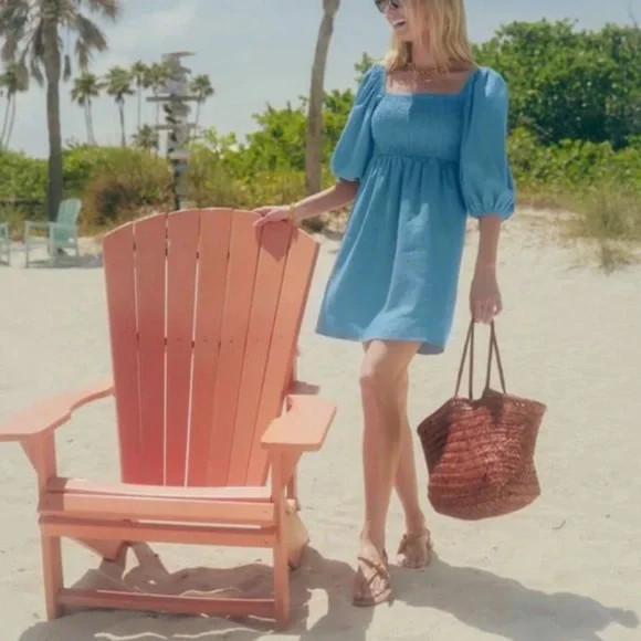 Tuckernuck •  Blue Annie Smocked Dress NWOT - Picture 11 of 15